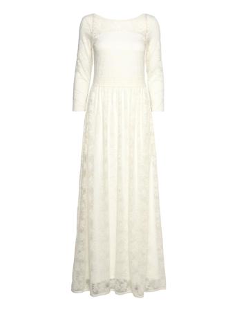 Wedding Dress Bröllopsklänning Creme Rosemunde