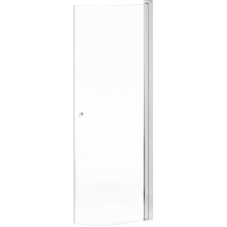 Gustavsberg Round Duschdörr klarglas, blankpolerad profil 80 cm, Badrum