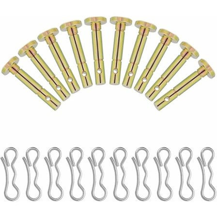 10 Stycken Saxpinnar, Ersättningslåssprintar, Ersättningssaxpinne, för Reservdelar, Snöslungersättning