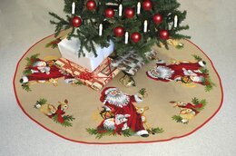 Stickpackung Tannenbaumdecke Die Freunde des Weihnachtsmanns - Permin