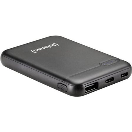 Extra batteri - INTENSO - XS5000 - LiPo 5000 mAh - Svart - USB och USB-C