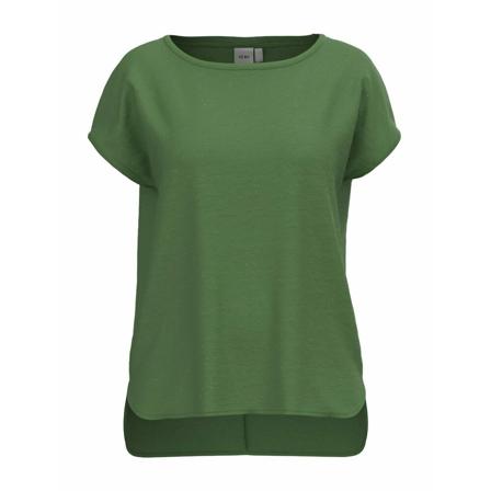 Ichi Rebel ss tee willow bough - Ichi - Grøn, L Grøn, Dame T-shirts
