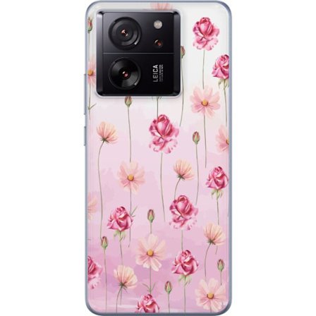 Kompatibelt Mobildeksel til Xiaomi 13T Pro Rose Petal Whisper