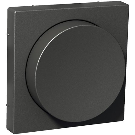 Schneider Electric Exxact Midtplate med dimmerratt Antrasitt, Strømbrytere & vegguttak