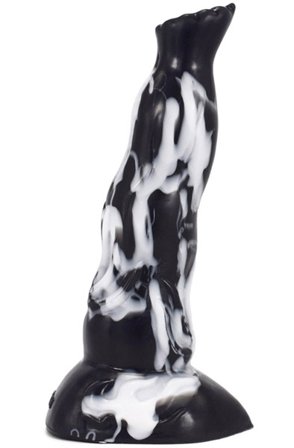 Dildo Lupkal Schwarz-Weiß 24 cm