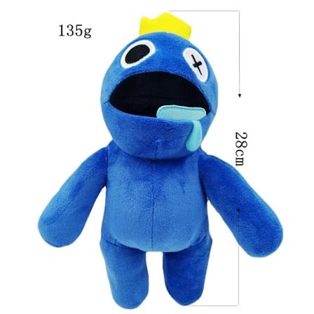 Rainbow Friends Plyschleksaksfigur Lila 53cm bl 32cm blue
