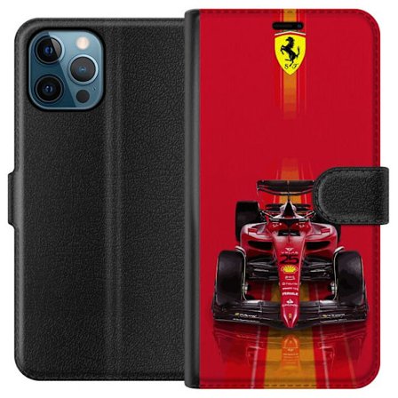 Yhteensopiva Lompakkokotelo Apple Apple iPhone 12 Pro Max Ferrari Formula 1 -auto ikonisessa punaisessa muotoilussa urheilullisella tarkkuudella