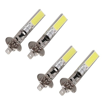 4X H1 Xenon Vit 6000K 7.5W COB LED SMD DRL Körljus Dimljus Huvudljuslampa