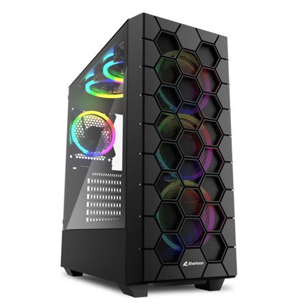 Sharkoon Rgb Hex Desktop Black