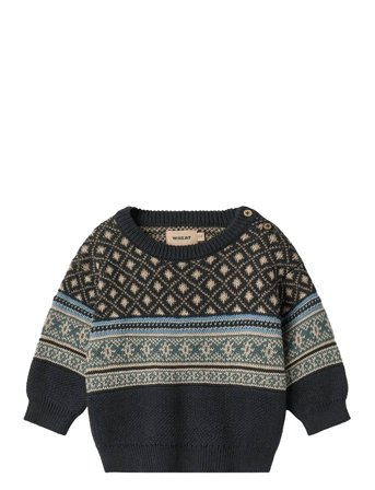 Wheat | Jacquard Pullover Julius | 86