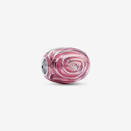 Pandora - Rosa Ros i Blom-berlock - Sterlingsilver