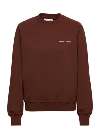 Gitta Crew Neck 10902 Sweatshirt Trøje Brun Samsøe Samsøe