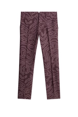 J.Lindeberg - Golf - Ellott Print Pant - Lila - Mann - 38/32