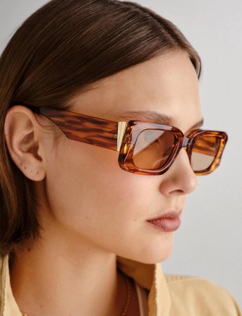 Le Specs Le Sustain - Rippled Rebel - Orange - ONE SIZE