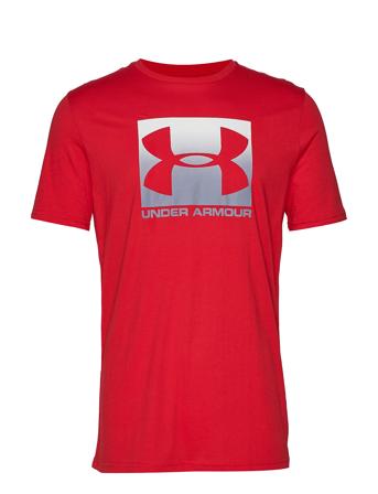 Ua Boxed Sportstyle Ss T-shirt Rød Under Armour