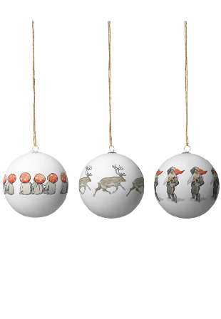 Design House Stockholm Elsa Beskow - Christmas Tree Ornaments Dekoration Blå ONESIZE