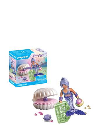 Playmobil Princess Magic Havfrue M/ Perlemusling - 71502 Patterned PLAYMOBIL