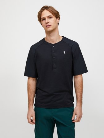 Trail Snap Henley Shortsleeve Men