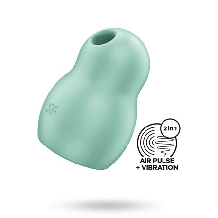 Satisfyer Pro To Go 1 Lufttrycksvibrator - Mint - Sexleker Vuxen: Vibrator, dildo & massajestaver