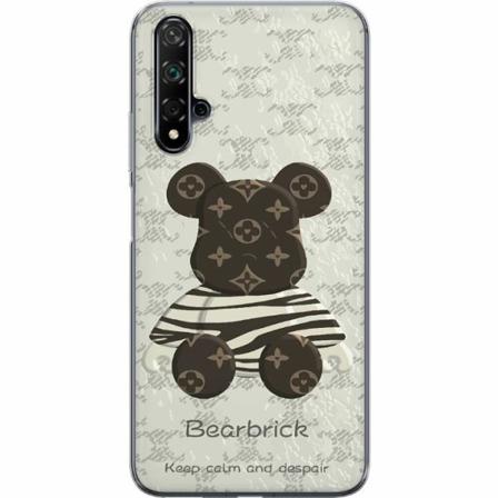 Huawei Nova 5t Mjukt Skal - Brown Bear