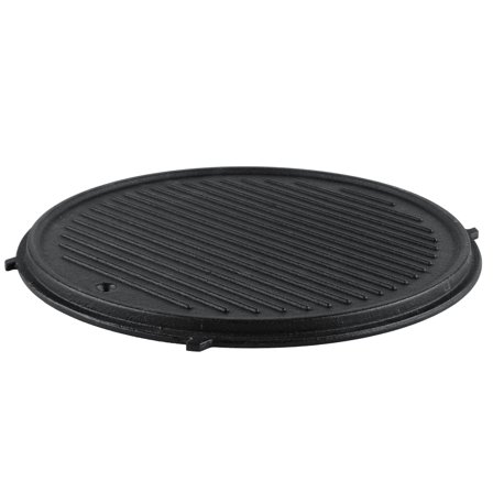 Mustang Stekeplate i støpejern multigrill, Ø 30 cm' - 'Black