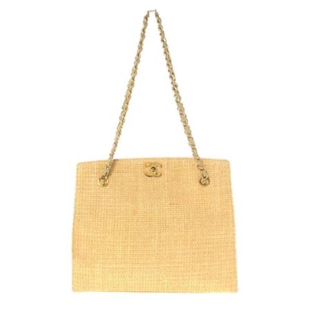 Chanel Vintage Pre-owned Stof totes inbo, Dame Vintage Tasker, Størrelse: ONE Size