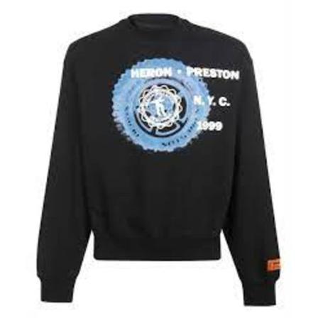Heron Preston Sweatshirts Sort, Herre