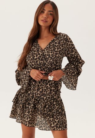 BUBBLEROOM-Short Frill Skirt-L