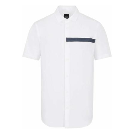 Armani Exchange, Shirt Wit, Heren, Maat:M