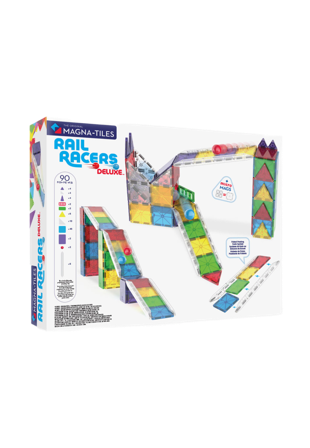 Magna-Tiles Deluxe Kulanläggning, 90 delar Byggsatser Unisex ONESIZE