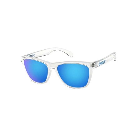 Oakley Frogskins - Prizm Sapphire OO9013-D055 i Gennemsigtig