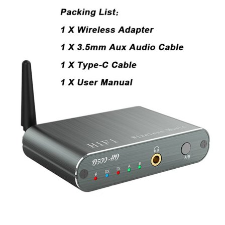 Bluetooth 5.3 Vastaanotin Lähetin Langaton Äänisovitin