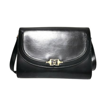 Gucci Vintage, Shoulder Bags Zwart, Dames, Maat:ONE Size