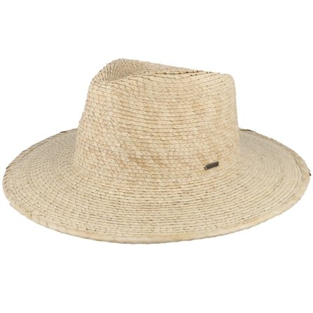 Brixton - Beige straw Hut - Marcos Fedora Natural/Natural Straw Hat @ Hatstore