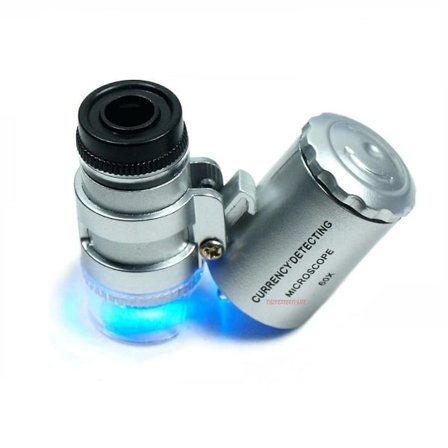 60x suurennuslasi Korut Jalokivikauppias Taskusuurennuslasit Silmälasit Led-valo