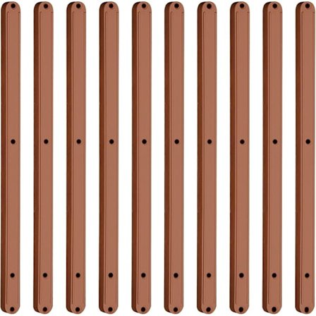 5 Par Plast Skuffeskinner for Skuffer - 298mm - Brun