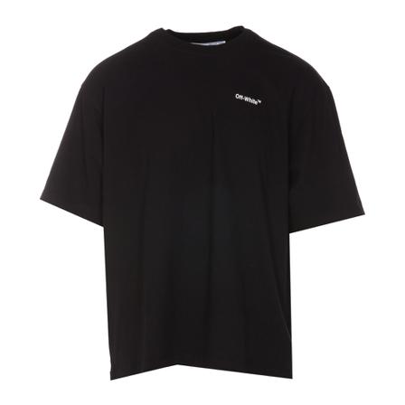 Off White T-Shirts Sort, Herre
