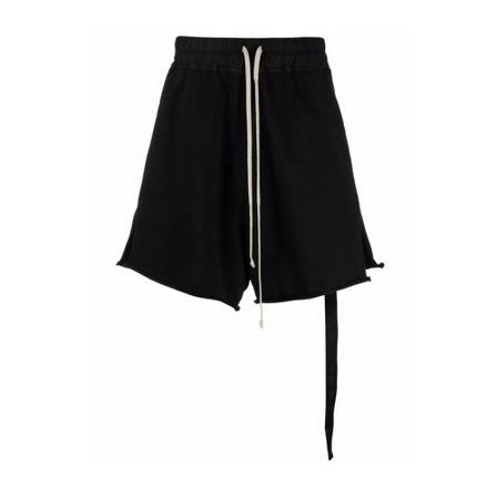 Rick Owens RIG Korte Broek , Zwart , Heren , Maat: L