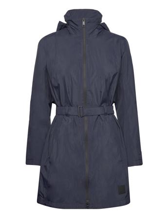 Norden Port Coat W Outerwear Rainwear Rain Coats Marineblå Jack Wolfskin*Betinget Tilbud