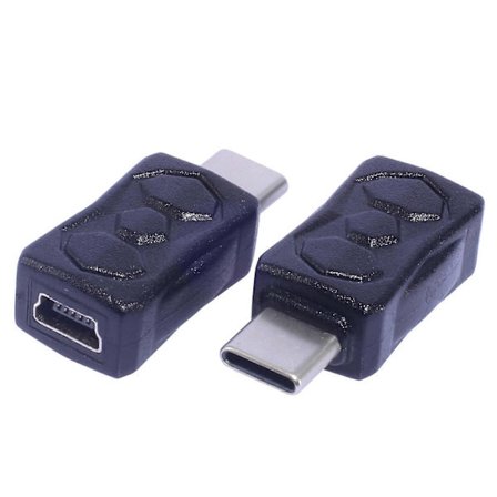 Universal Mini USB Hun til USB C Han Konverter Adapter til Tablets Telefoner