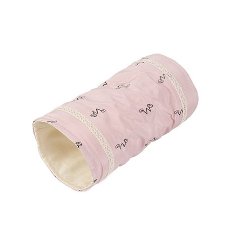 Varm Blød Hamstertunnel Seng Lille Kæledyrsskjul Rørhus til Marsvin Firben Pink Forår Efterår