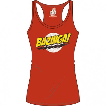 Big Bang Theory Toppi BAZINGA Naisille