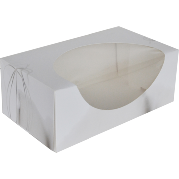 Kakeeske Hvit 24x13x9cm