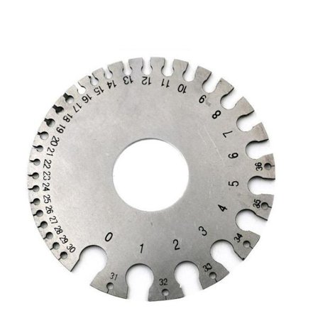 Plademåler Wire Gage Wire Gauge