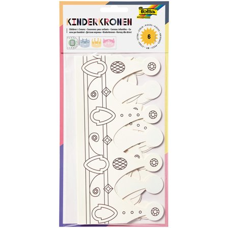 Folia Kinder Kronen 6-pack