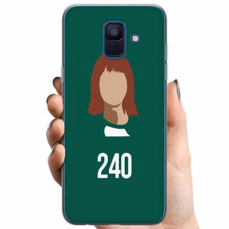 Samsung Galaxy A6 (2018) Tpu Mobilskal Squid Game