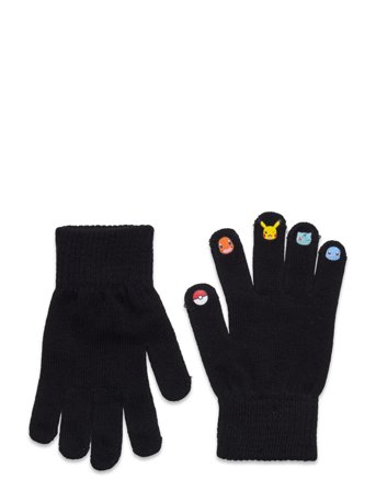 Lindex Magic Gloves Pokemon - Black - 5-7