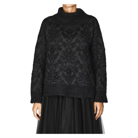 Fabiana Filippi Turtlenecks Sort, Dame Rullekraver