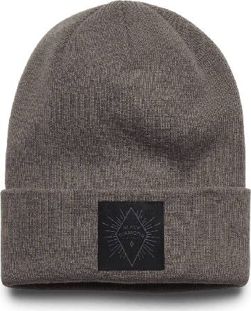 Black Diamond Badge Beanie Unisex beanies Grey OneSize