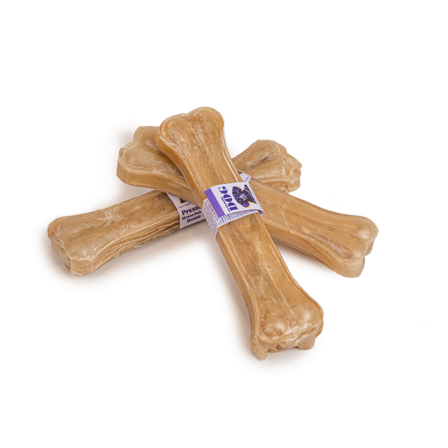 My favourite DOG - Tyggebein av presset råhud - natur 21 cm - Hund - Hundegodbiter & tyggebein - Hundebein & tyggekringler - ZOO.no